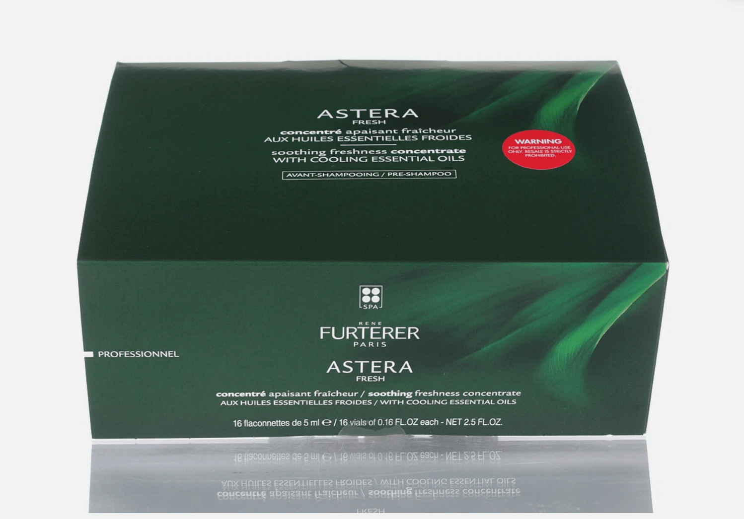 Rene Furterer Astera Soothing Fluid 0.2 oz 16 pc New in Box