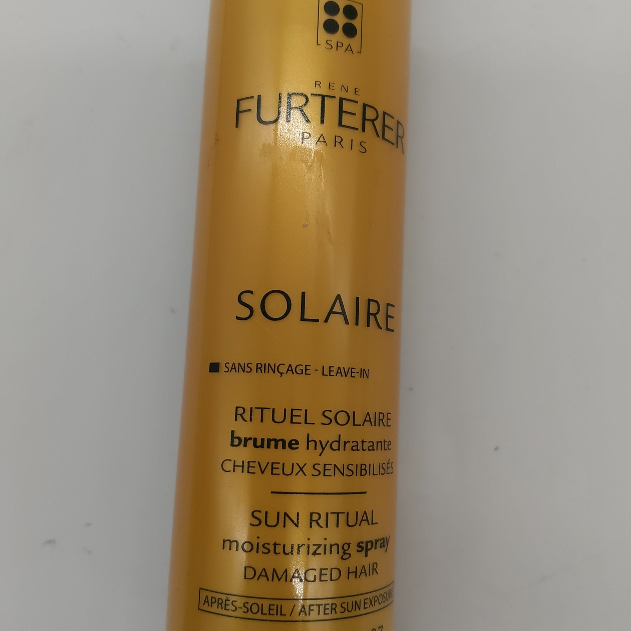 Rene Furterer Solaire Sun Ritual Moisturizing Spray Damaged Hair 3.3 Oz