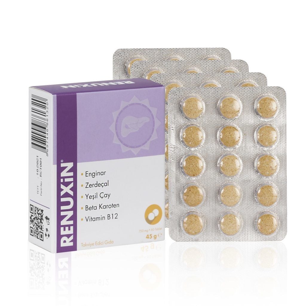 Beka Pharma Renuxin Artichoke & Turmeric Supplement 60 Tablets