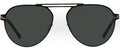 Retro B.gold IV 02 Grey Metal Sunglasses 58mm