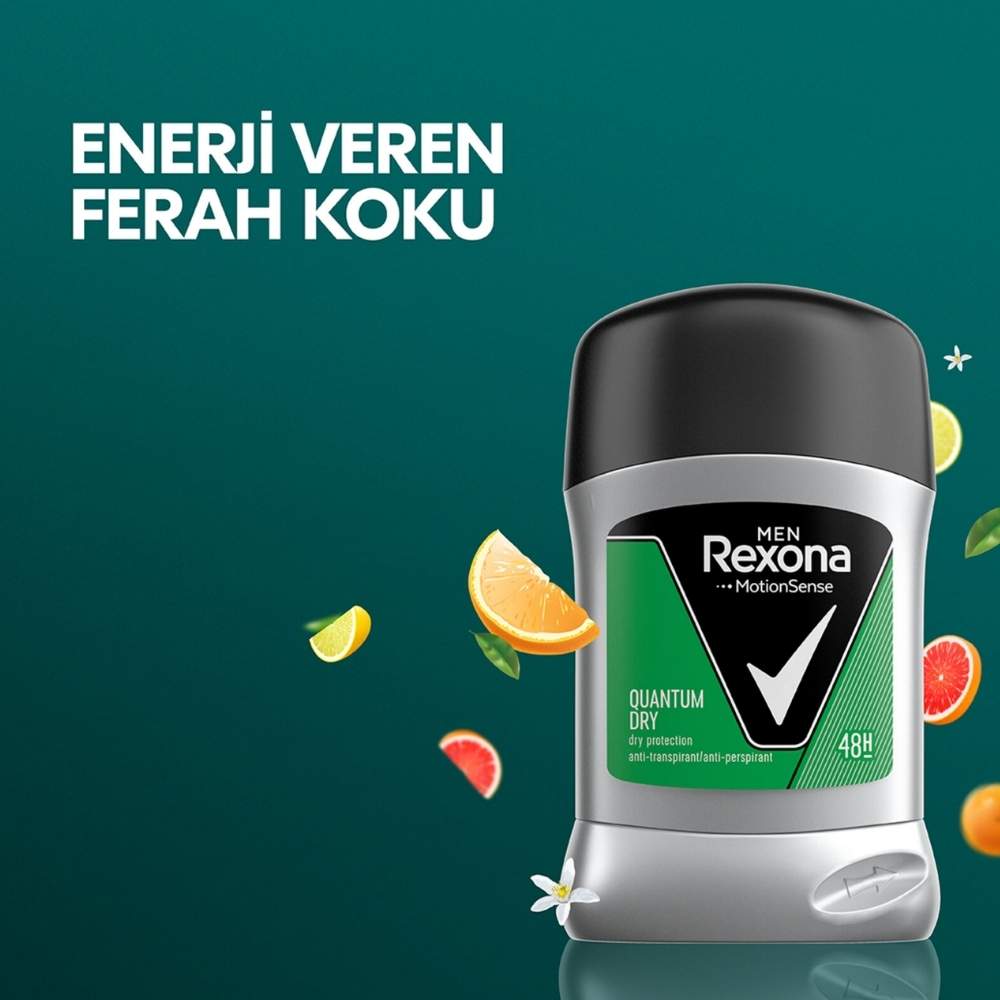 Rexona Men Quantum Dry Deodorant Stick for Men 50 ml