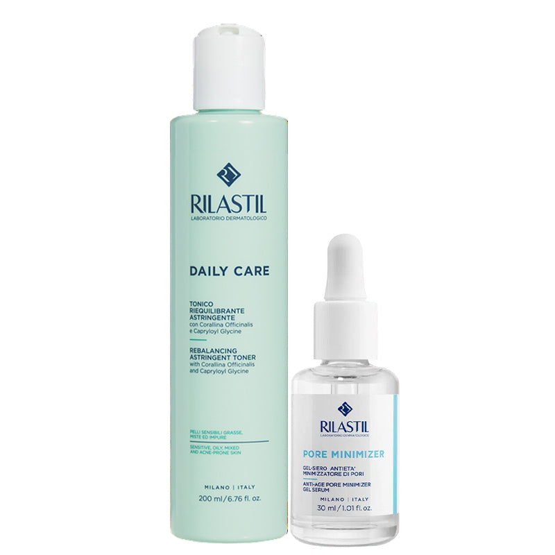 Rilastil Pore Minimizing Set for Oily and Combination Skin 2-Piece