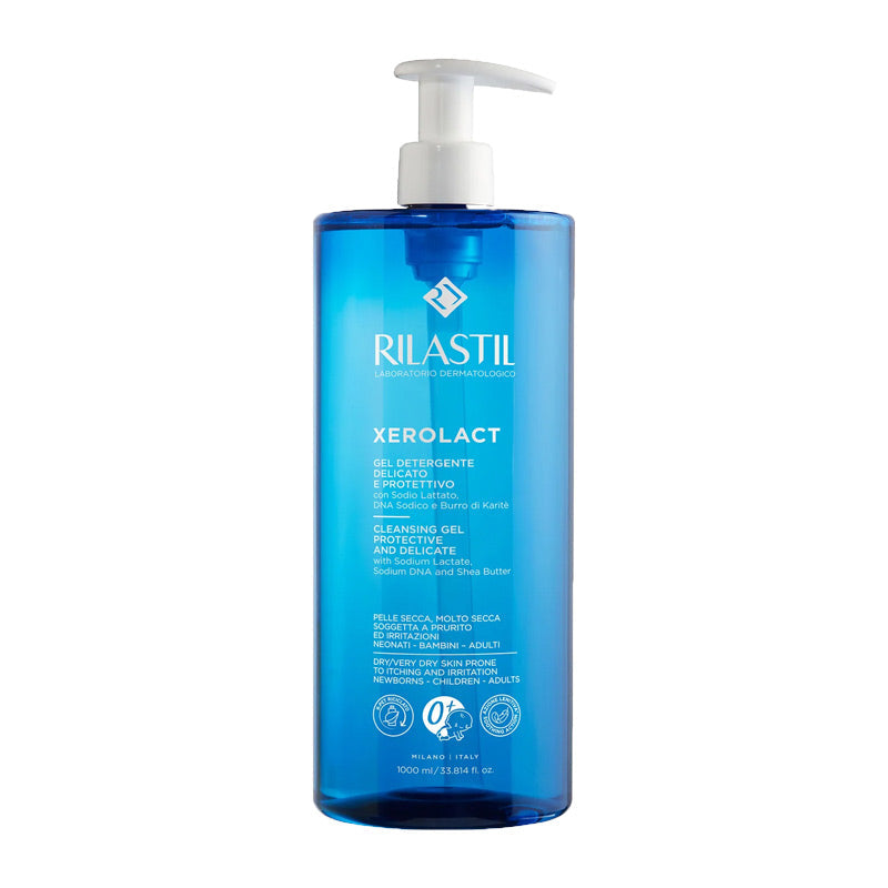 Rilastil Xerolact Cleansing Gel for Very Dry Skin 1000 ml