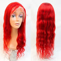 Rio Body Wave Lace Front Wig, Red, Size 26''