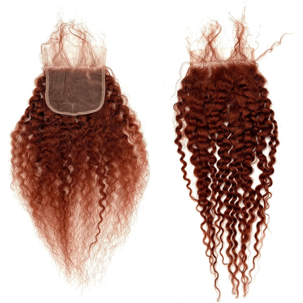 Rio Bohemian 4x4 Closure Hairpiece Ginger