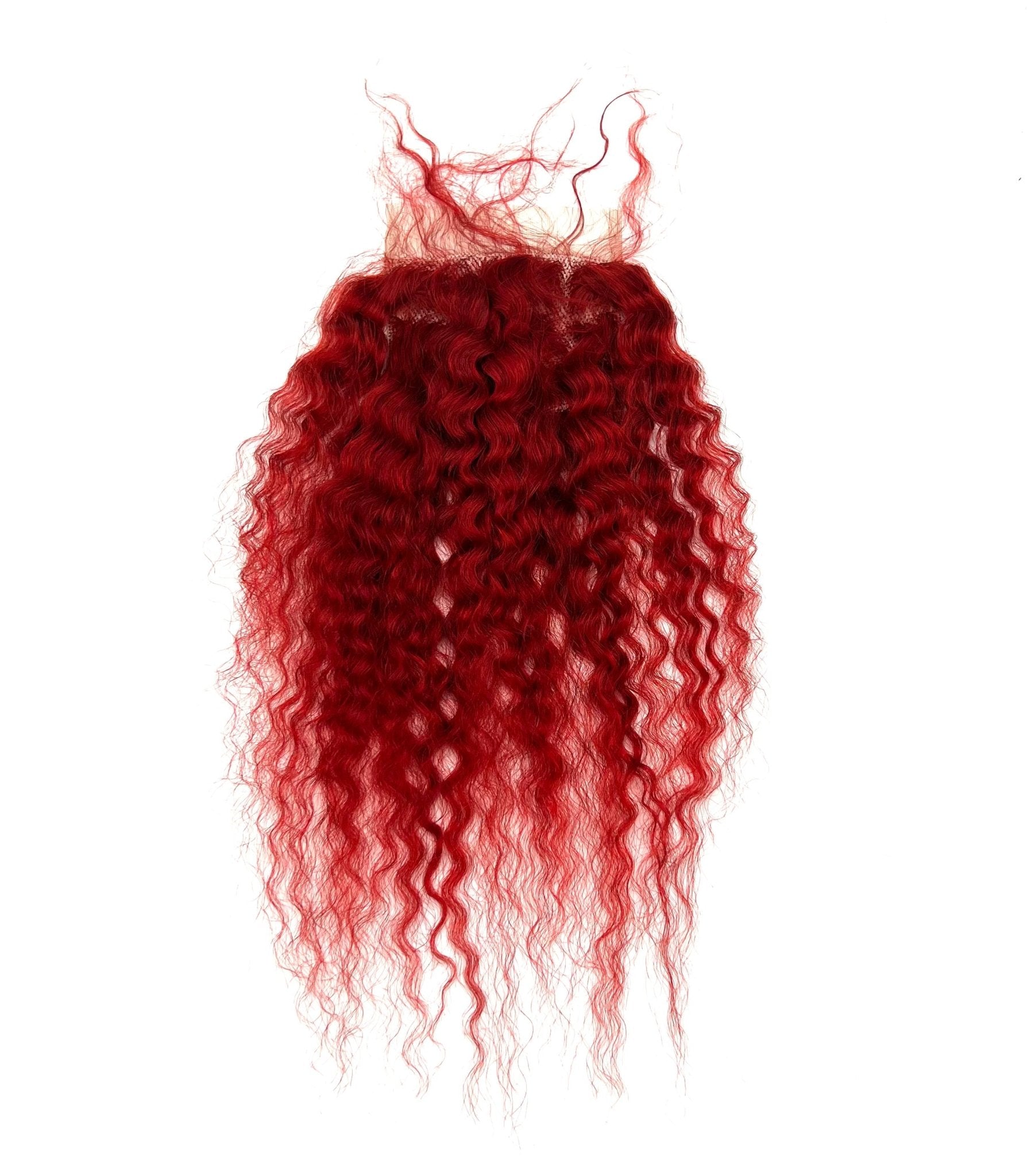 Rio Bohemian 4x4 Closure Hairpiece Red - Choose Size