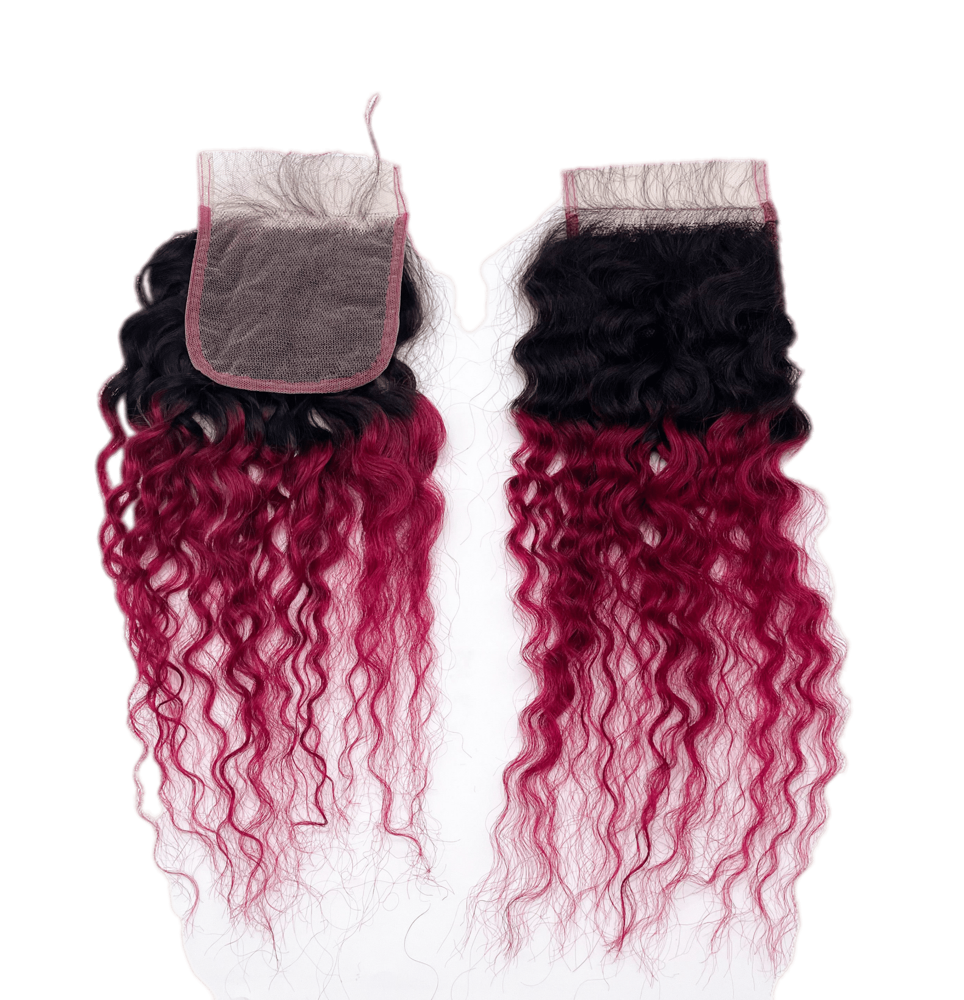 Rio Bohemian Closure 4x4 Wine 12" Hairpiece
