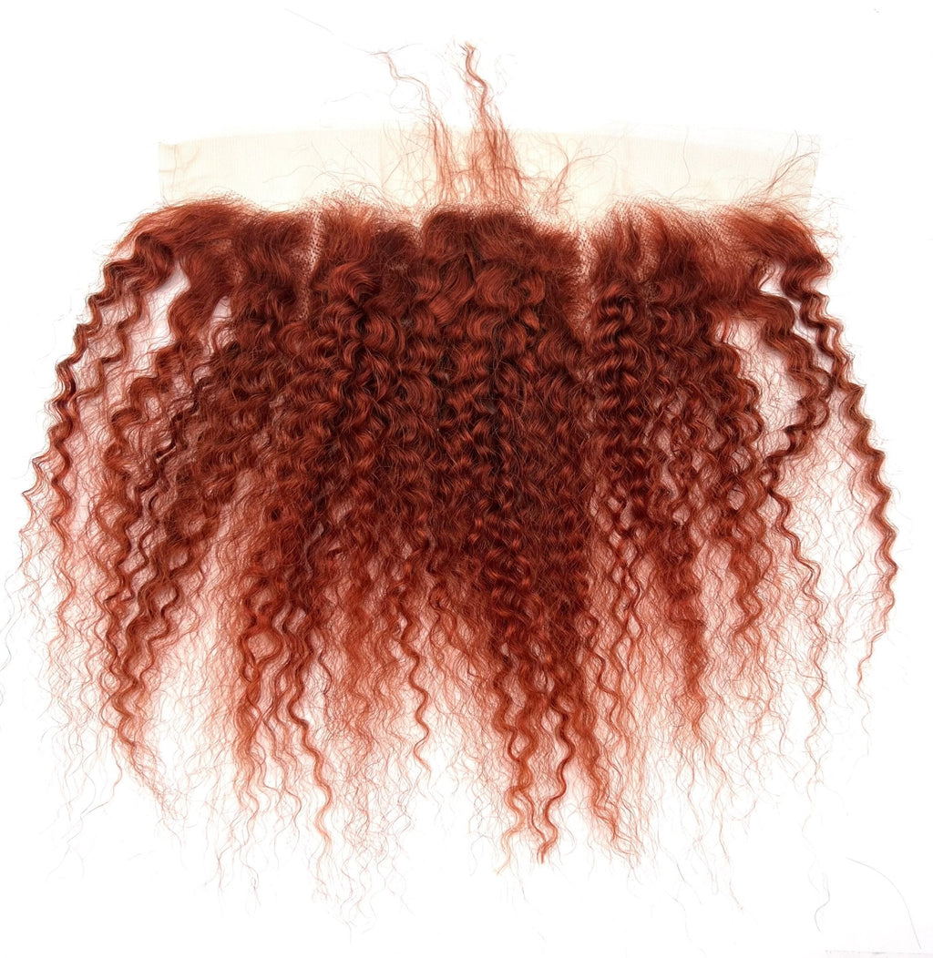 Rio Bohemian 13x4 Frontal Ear to Ear Hairpiece Ginger - Choose Size