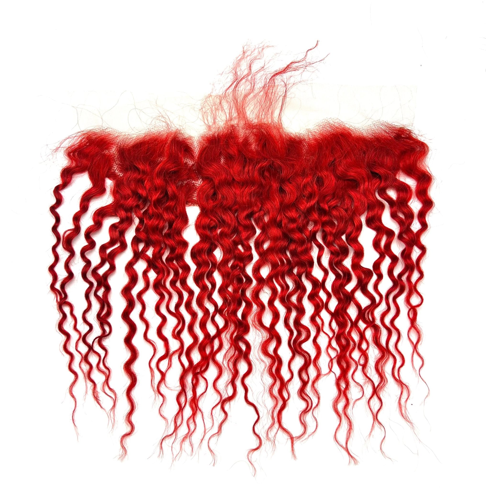 Rio Bohemian 13x4 Frontal Ear to Ear Hairpiece Red