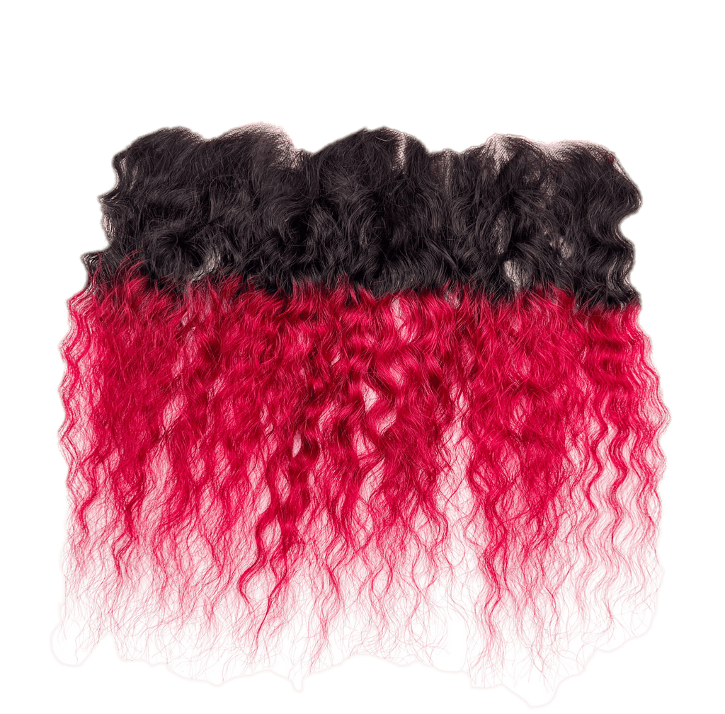 Rio Bohemian 13x4 Frontal Ear to Ear Hairpiece Wine