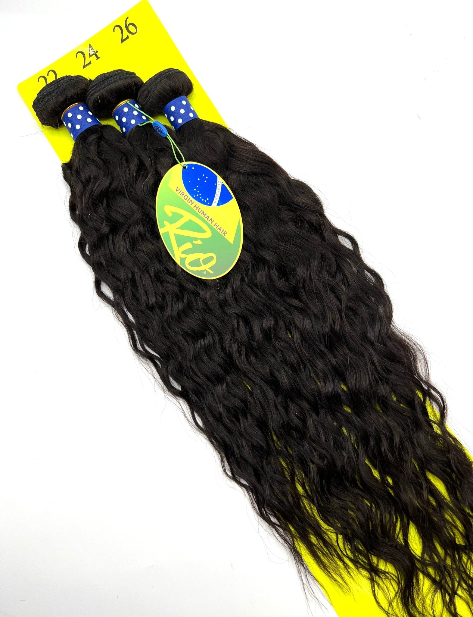 Rio Egyptian Ocean 100% Human Hair Bundles Extensions - Choose Length