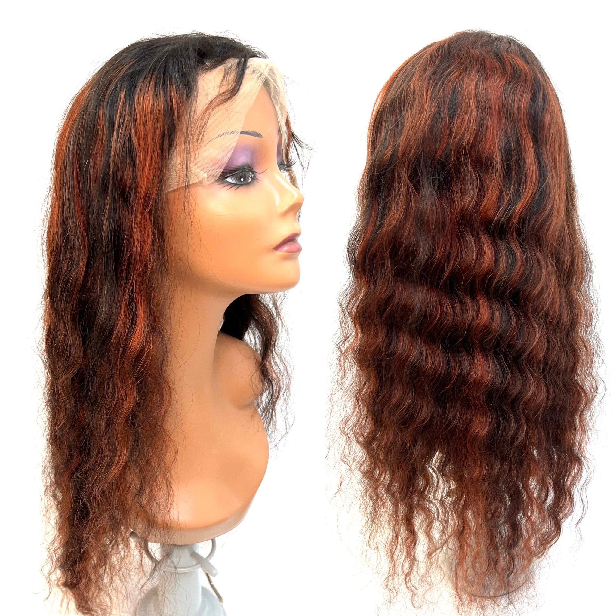Rio Malaysian Human Hair Lace Front Wig - Choose Size