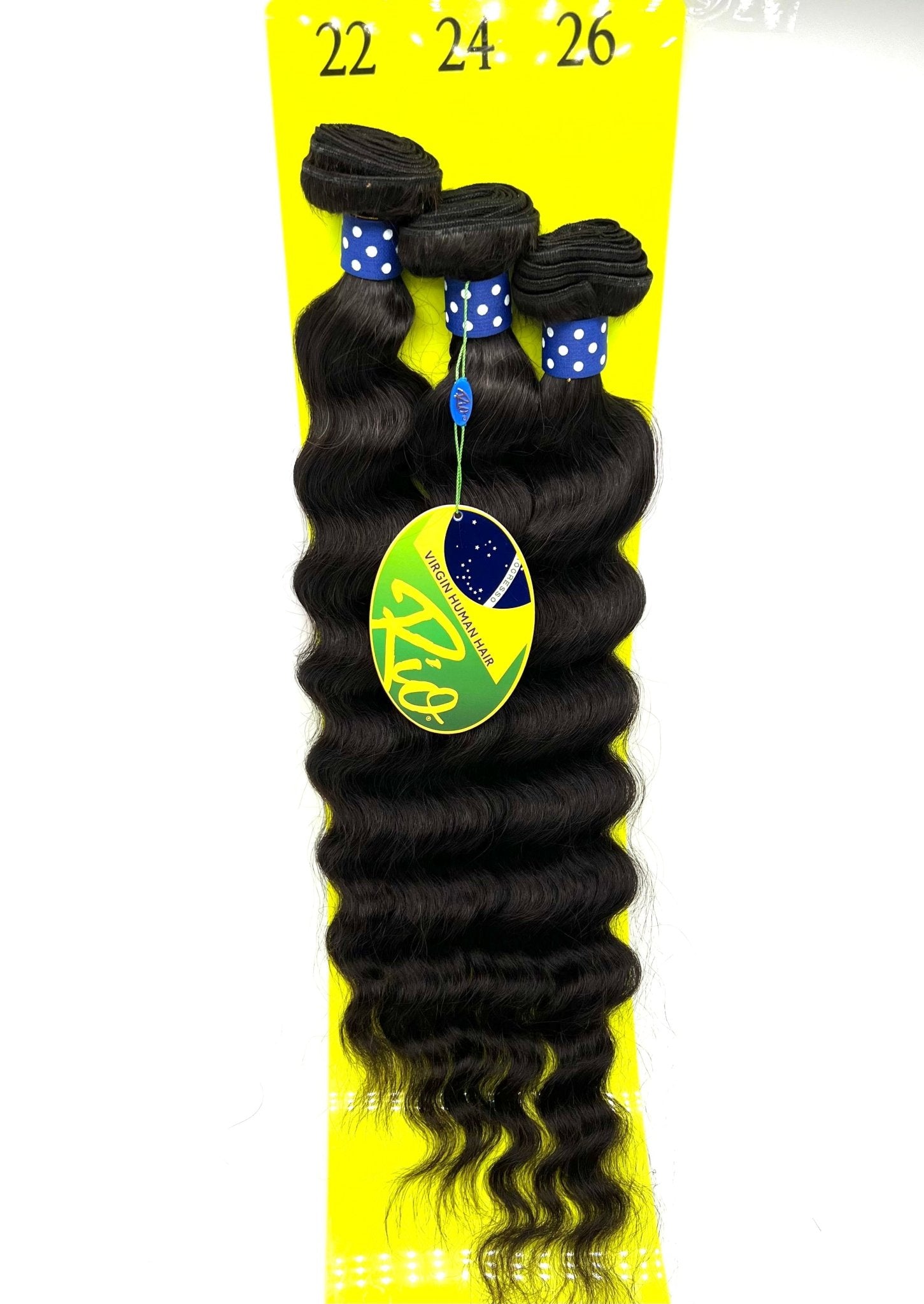 Rio Malaysian Wave 100% Virgin Remy Human Hair Bundles - Choose Length