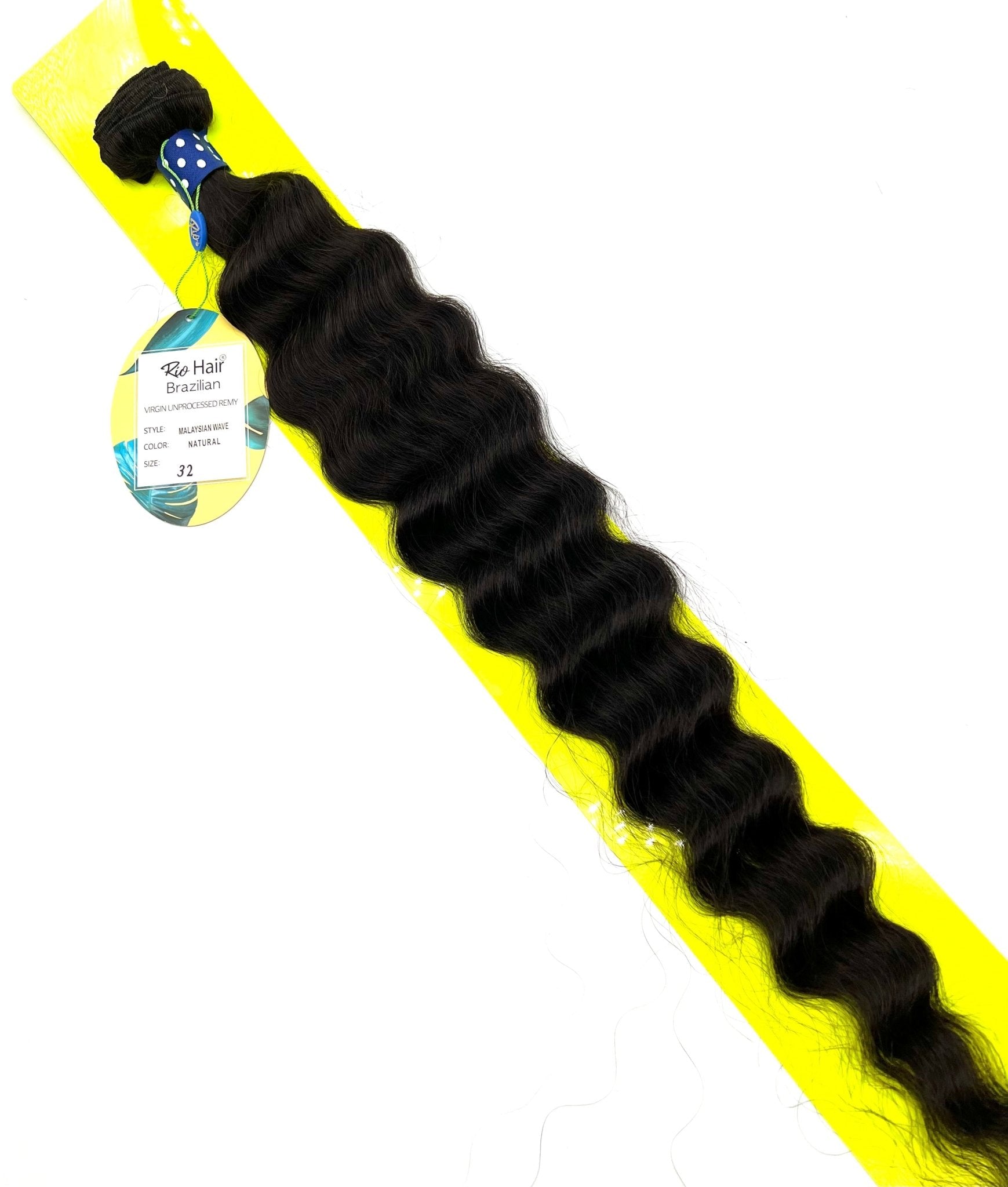 Rio Malaysian Wave 100% Virgin Remy Human Hair Bundles - Choose Length