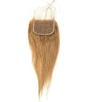 Rio Straight 4x4 Closure Hairpiece Color 27 - Choose Size