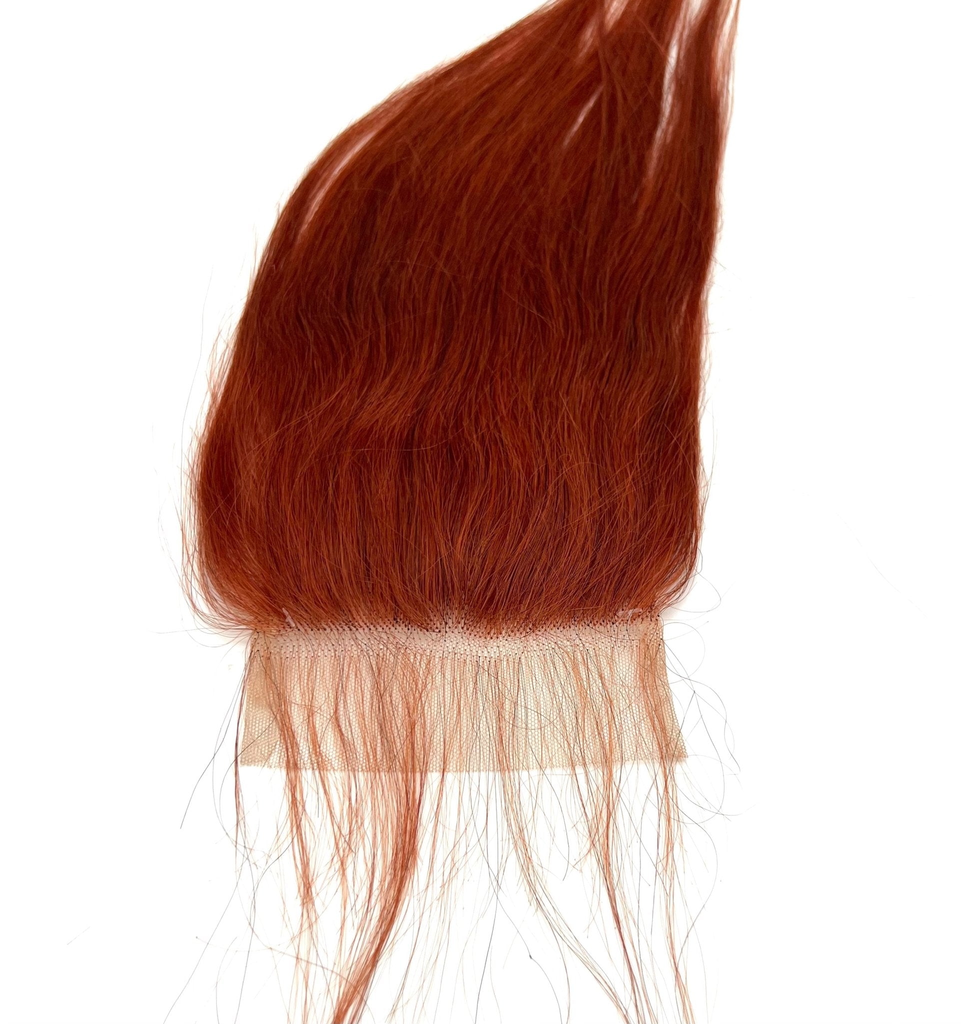 Rio Straight 4x4 Closure Hairpiece Ginger - Choose Size