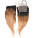 Rio Straight Hair Closure 4x4, Gold
