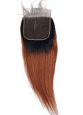 Rio Straight Closure 5x5 Honey 14'' Hairpiece