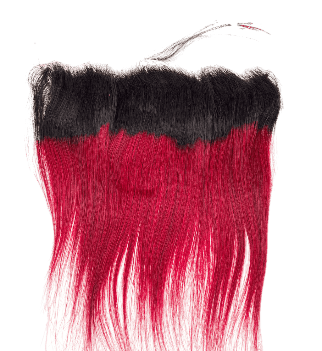 Rio Straight Hair Frontal Ear to Ear 13x4, Wine