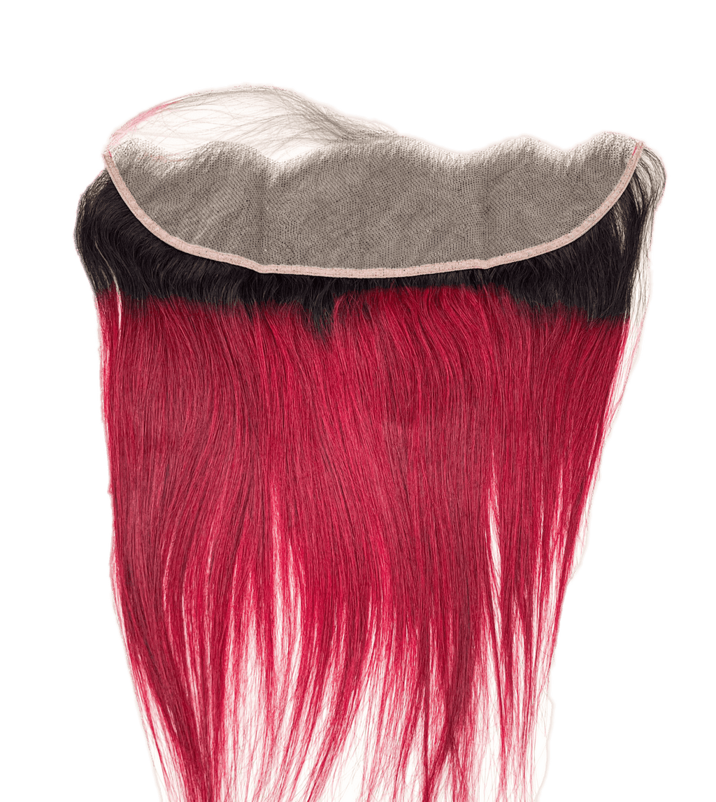 Rio Straight Hair Frontal Ear to Ear 13x4, Wine