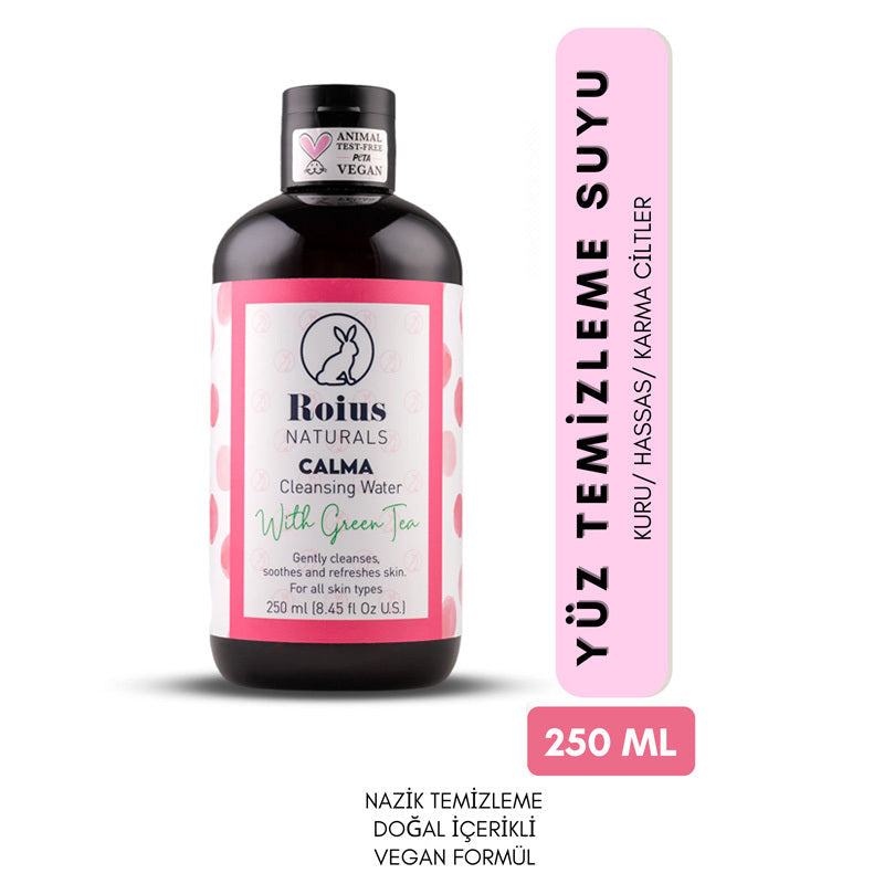 Roius Naturals CALMA Cleansing Water with Green Tea 250 ml