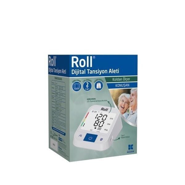 Roll Saglik Digital Talking Upper Arm Blood Pressure Monitor 1 Unit