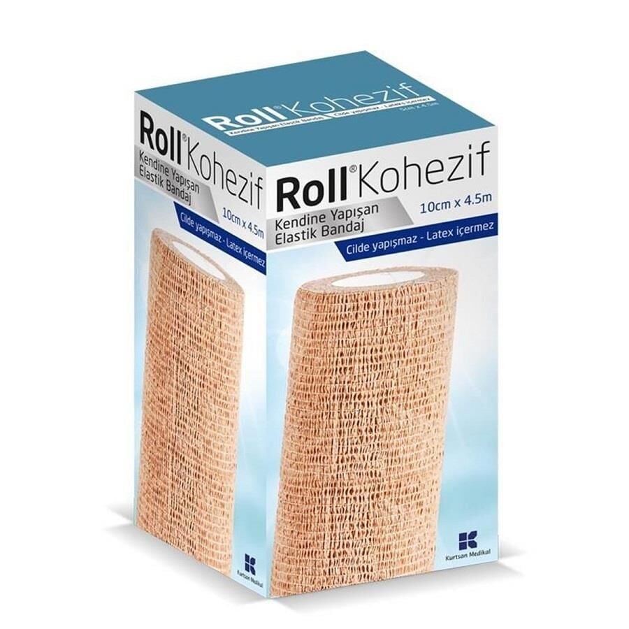 Roll Saglik Cohesive Self-Adherent Elastic Bandage 10cm x 4.5m