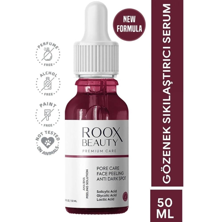 Roox Beauty AHA BHA Pore Tightening & Evening Face Serum 50ml