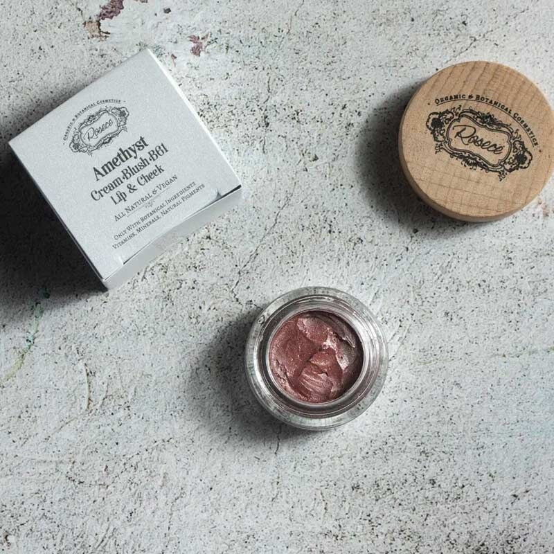 Rosece B61 Cream Blush & Lipstick in Amethyst 7 ml