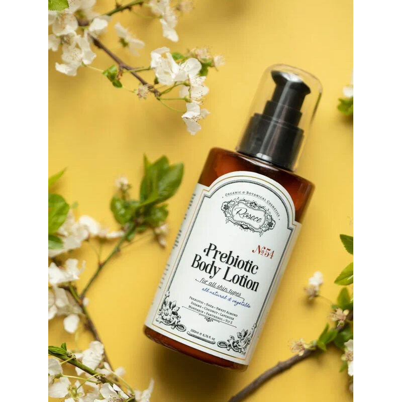 Rosece R54 Prebiotic Hand and Body Lotion for Dry Skin 200 ml