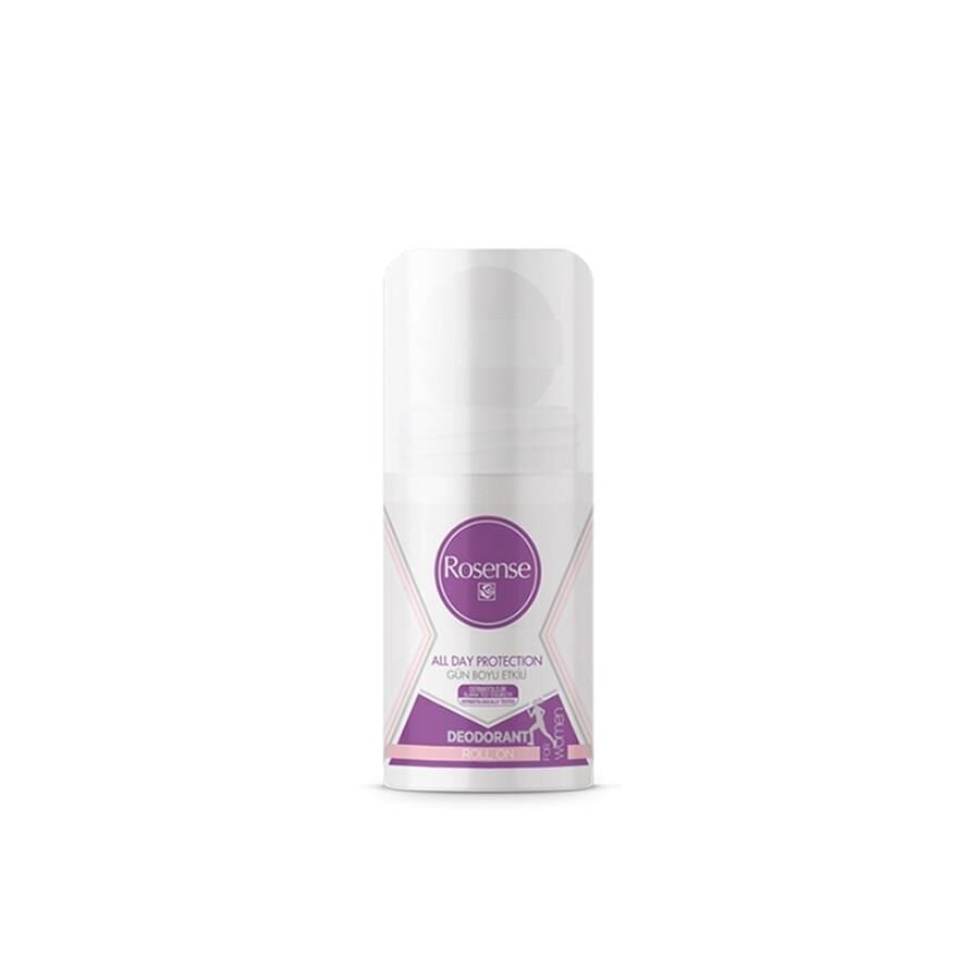 Rosense Rose Oil Deodorant Roll-On for Women 50 ml
