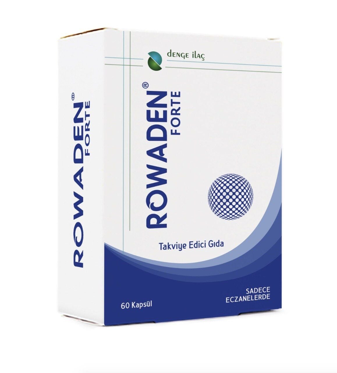 Denge Ilac Rowaden Forte Herbal Support Complex 60 Capsules