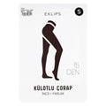 Eklips Plum Pantyhose Soft Stretch Opaque Tights Size S
