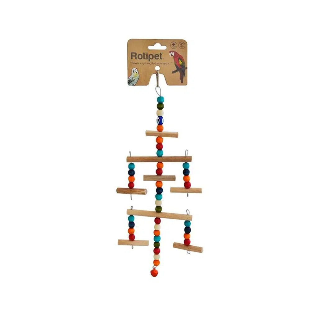 Rotipet Robot Swing Bird Toy for Cages 24x13 cm