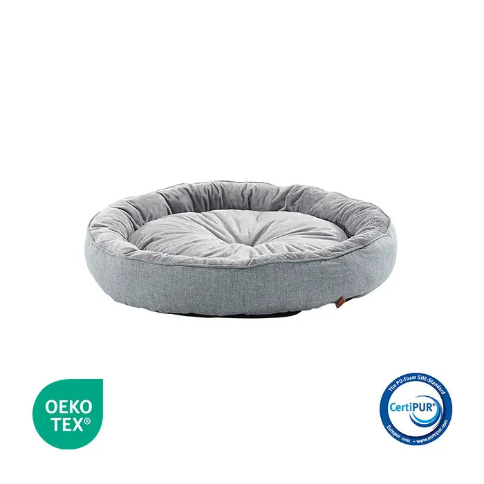 Woolart Russel Large Pet Bed for Cats and Dogs 70x70x18cm