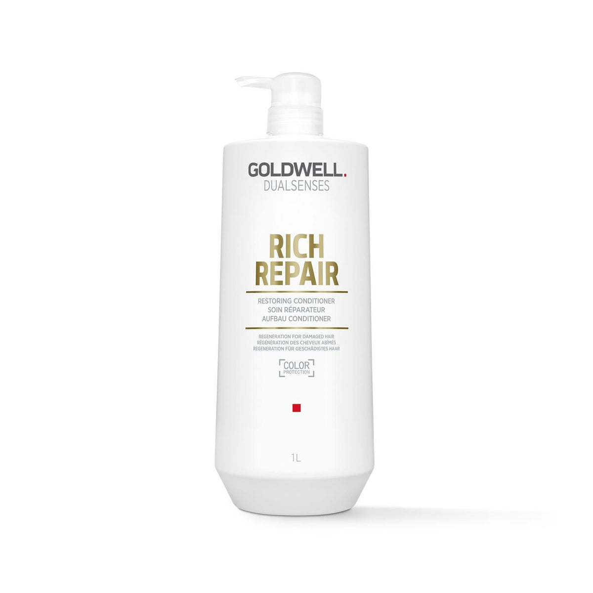 Goldwell Dualsenses Rich Repair Restorative Conditioner 1000ml - Professional Hair Repair Cream for Damaged Hair