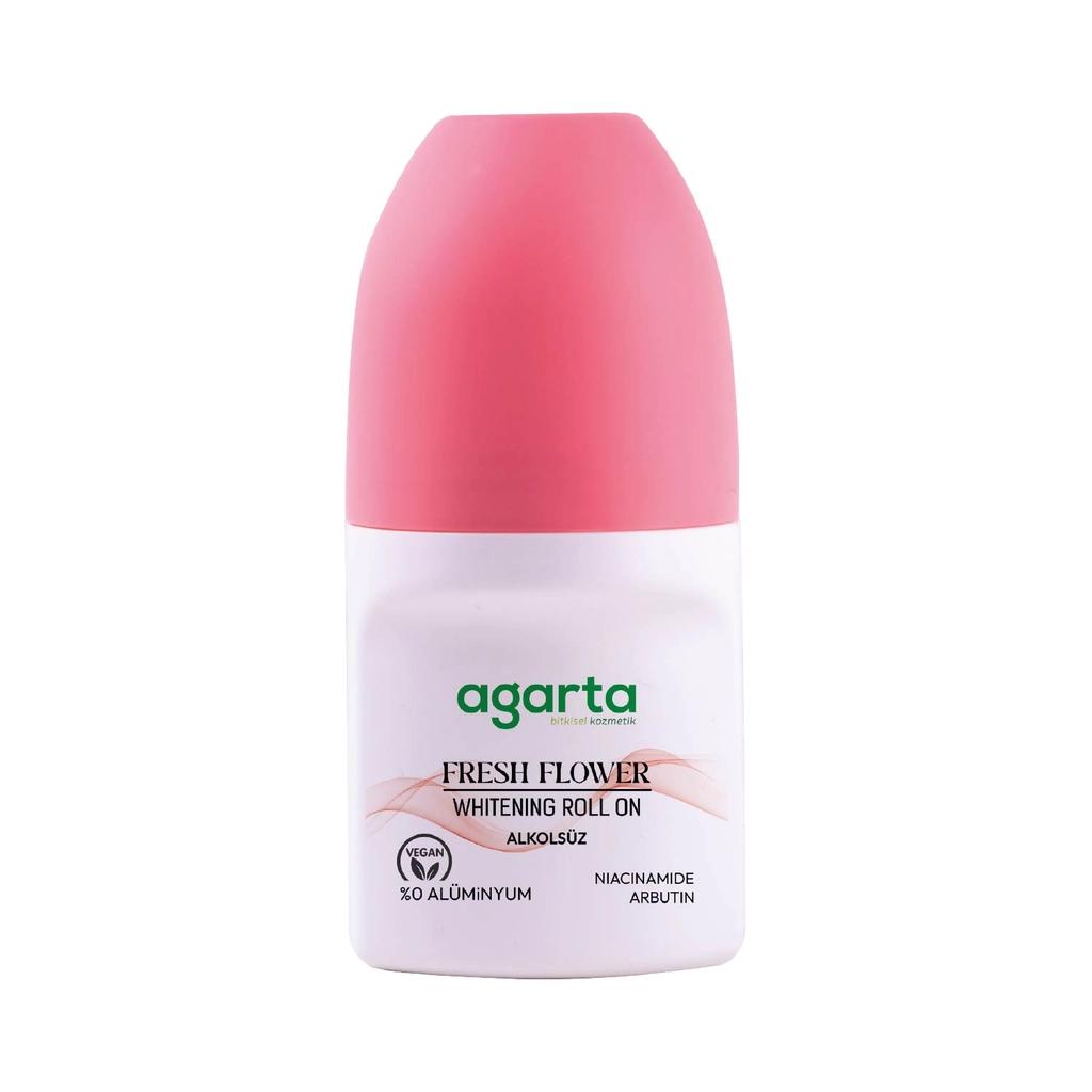 Agarta Natural Fresh Flower Roll-On Deodorant 50 ml