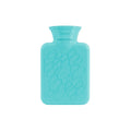 Fashy Hot Water Bottle - Portable Pocket-Sized Design for Menstrual Cramps & Muscle Pain Relief - 0.3L Capacity, Blue