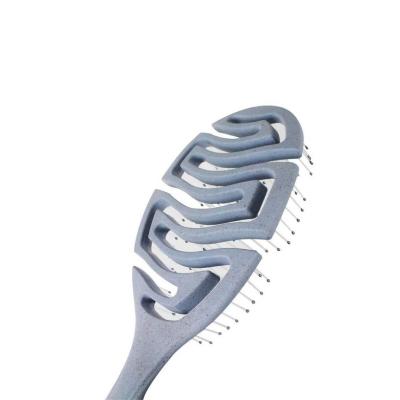 Nascita 3D Recyclable Hair Brush - Eco-Friendly Detangling for Curly Hair, Sustainable Grooming Tool, Mavi -30