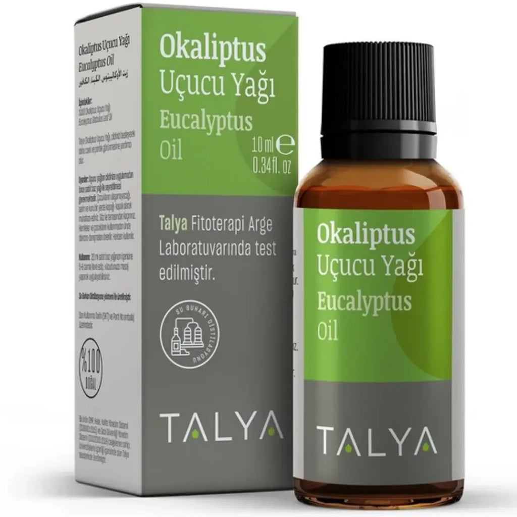 Talya Pure Eucalyptus Essential Oil for Aromatherapy 10 ml
