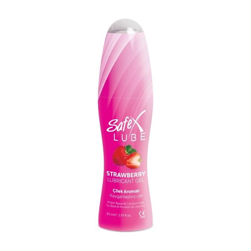 Safex Lube Strawberry Scented Personal Lubricant 85ml