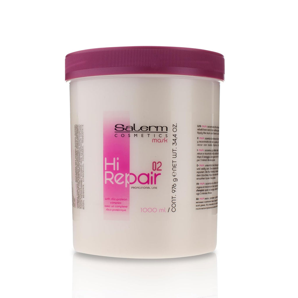 Salerm Hi Repair Mask 02 Hair Repair Treatment 34.4 oz