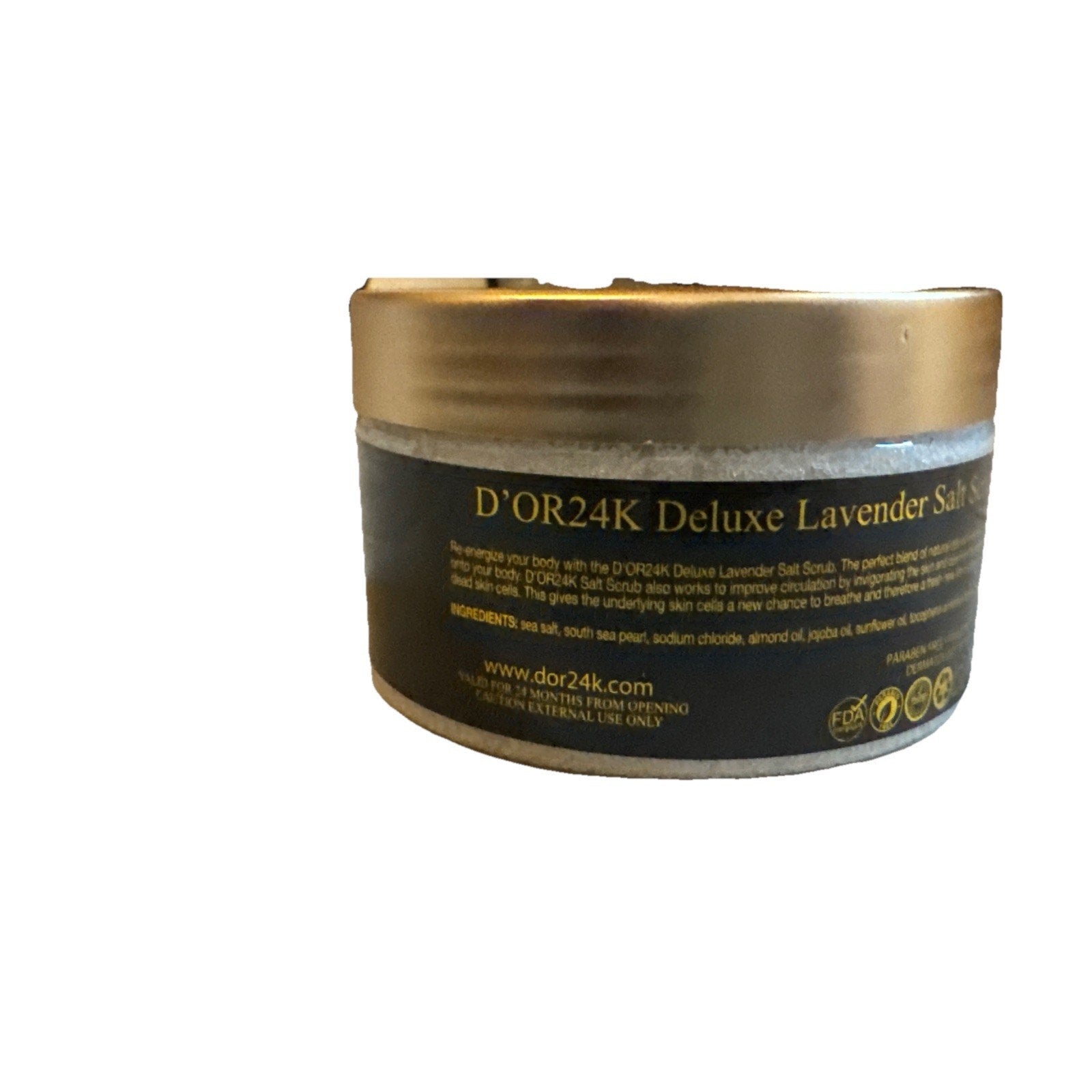 D'OR 24K Salt Scrub Lavender