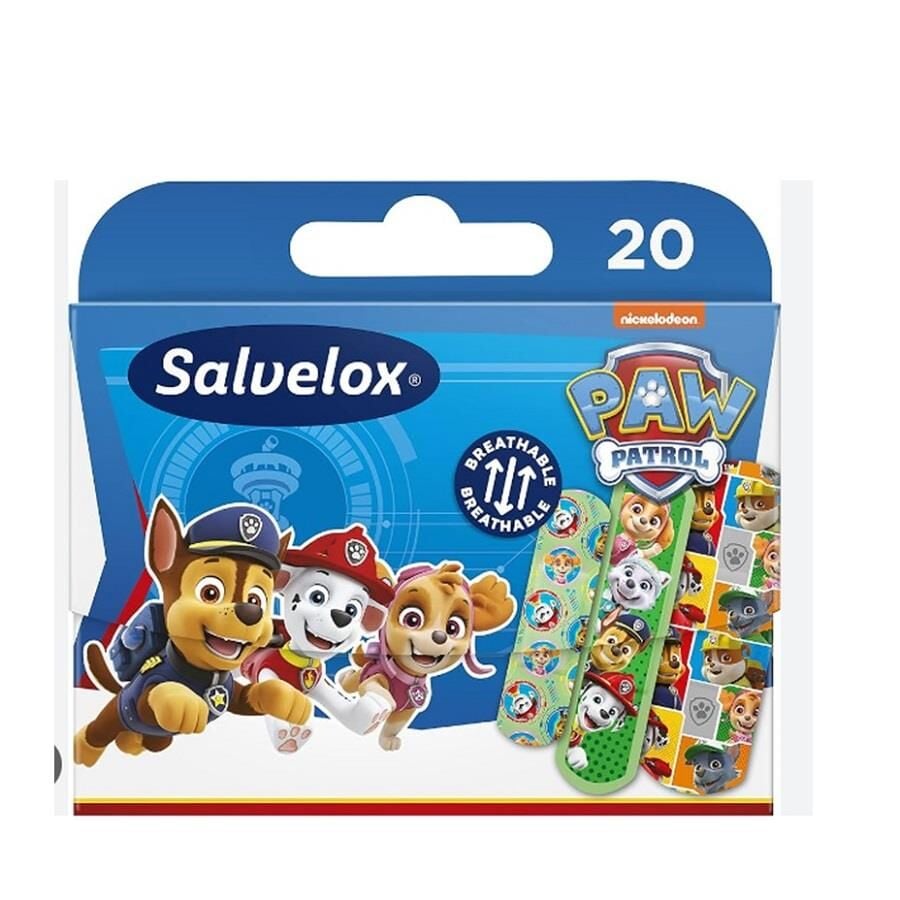 Salvelox Paw Patrol Kids Adhesive Bandages 20 Count