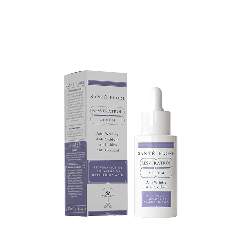 Sante Flore Resveratrol Serum Age-Defying Antioxidant 30 ml