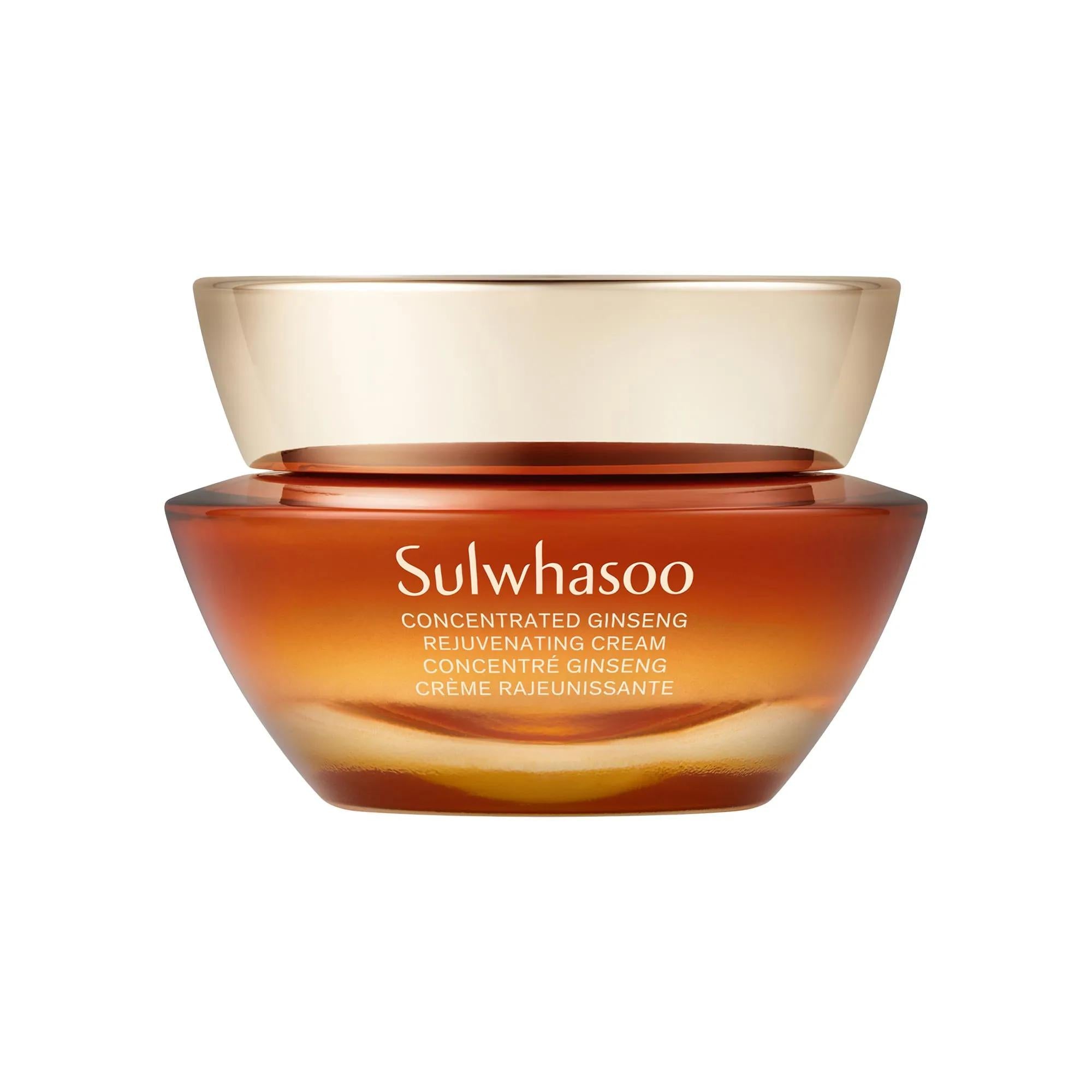 Concentrated Ginseng: Rejuvenating Anti-Aging Face Cream | Wrinkle Reduction, Firming, & 24-Hour Hydration | Korean Vegan Skincare