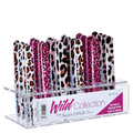 Satin Edge Animal Print Slant Tip Tweezers - 24 Pc Display
