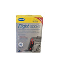 Scholl Flight Socks Graduated Compression Travel Socks Black Size 43-47