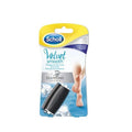 Scholl Velvet Smooth Foot File Replacement Roller Heads 2 Pack