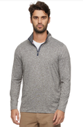 Lightweight Performance 1/4 Zip - Grey Heather